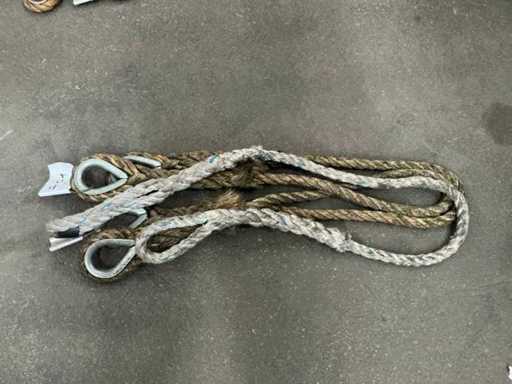 Hoisting choir with metal stockings (2x)