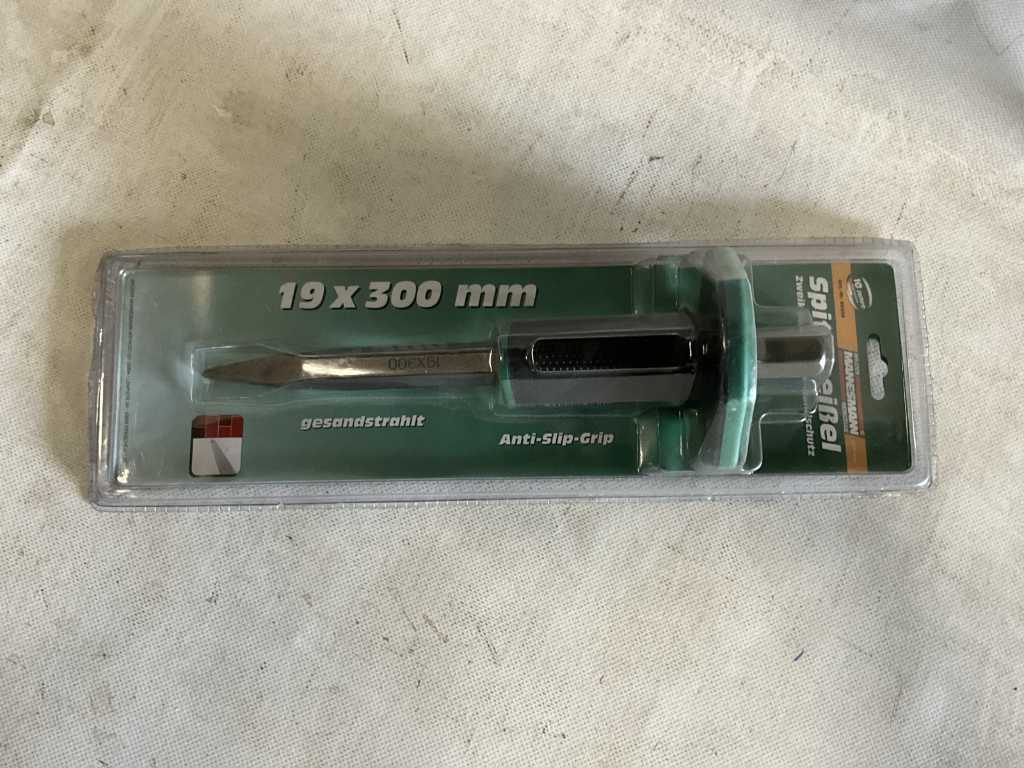 Mannesmann Pointed chisel sandblasted 19x300mm (4x)