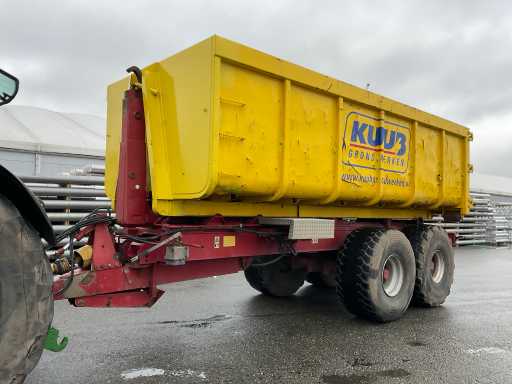 1998 Veenhuis JVHA 22000 Bagażnik hakowy z kontenerem 22m3