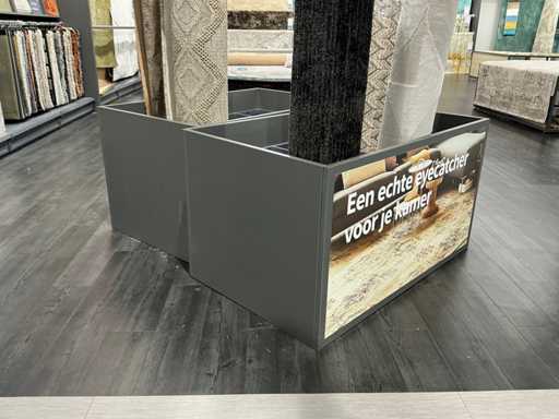 Winkelmeubel voor vloerkleden (4x)