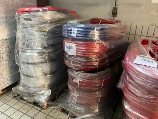 Tuyau en Pex avec gaine (25x)