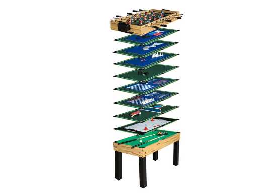 speeltafel 12 in 1 SUPER GAMES