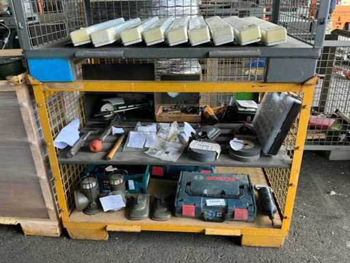 Bundle of workshop tools