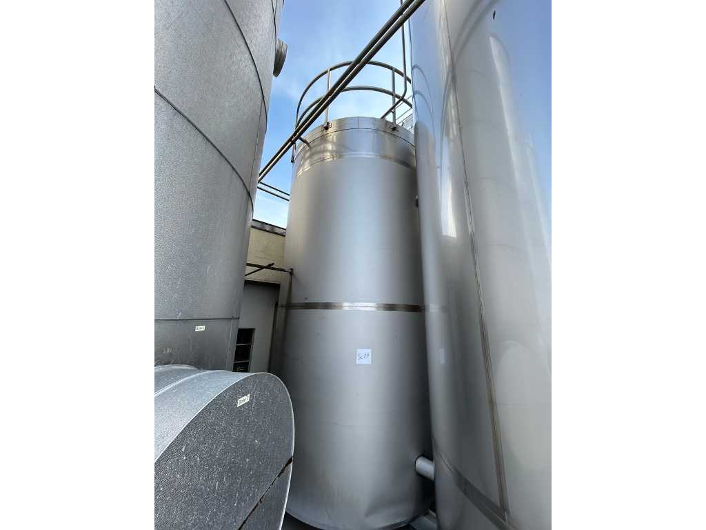 1983 Kasag s/s isolated vertical Storage Tank (15.000L)