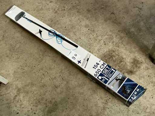 TalenTools 154/650cm Wasborstel met telescopische steel