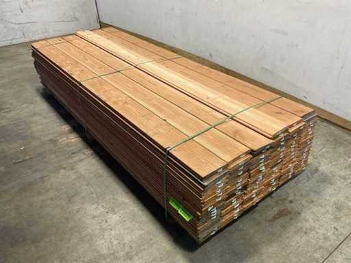 Douglas plank log cabin profile 300x19.5x2.8 cm (27x)