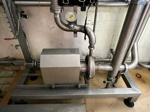 Alfa Laval SOLIDC-2 Edelstahl-Kontaktteile Volut-Zentrifugalpumpe 