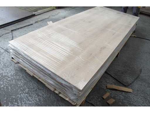 1x Blat de masă din stejar masiv 2m40