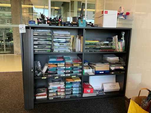 Bigla filing cabinet with contents door defective