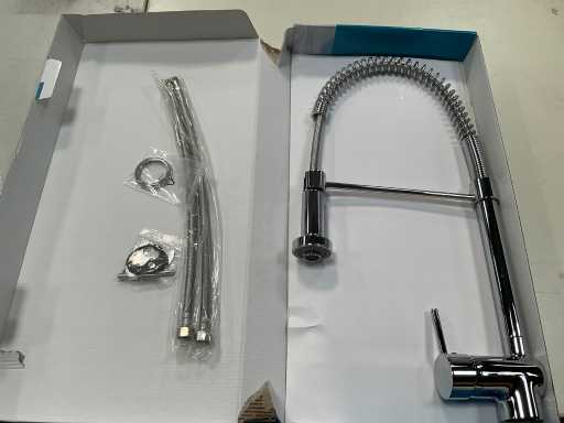 Eengreeps keukenmengkraan