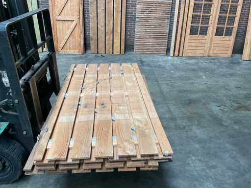 Poart? de gr?din? Douglas 11 scânduri 195x110 cm