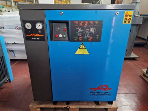 COMPRESSEUR À VIS ROLLAIR WORTHINGTON CREYSSENSAC 2000 AE4 - 1996