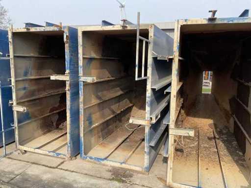 Buncăr de siloz din beton