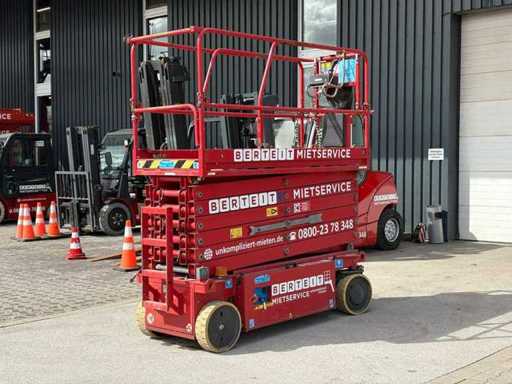 narrow 14m AH electric scissor lift - IMER - IM 12090 - IMER 12090 - 2018