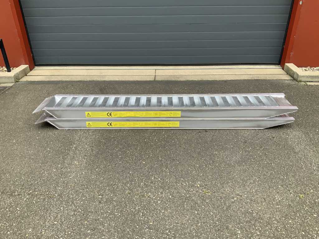 set aluminium (250 cm) ramp 4T