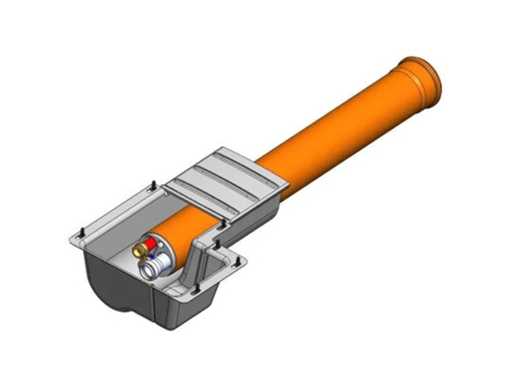 Alpha Innotec 15070001 Traversée murale