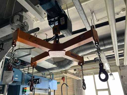 Demagkraan met hefjuk