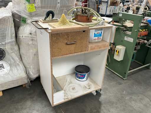 Lijmmachine/constructie