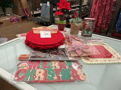 Weihnachtsdekoration für Partys.