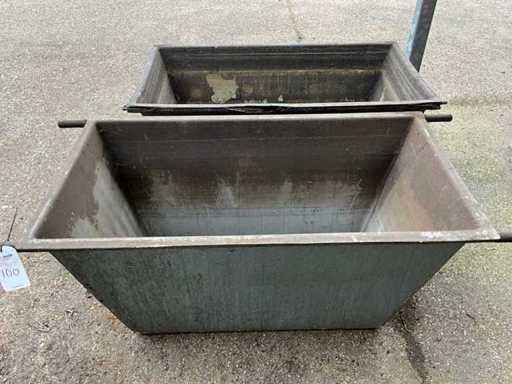 Serbatoio a immersione in poliestere (2x)