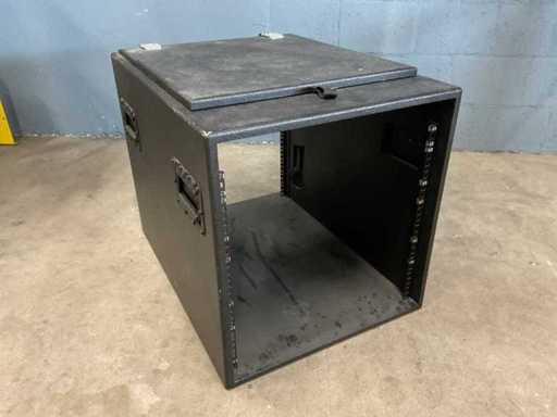 Portapacchi 10U 19" con coperchio ribaltabile