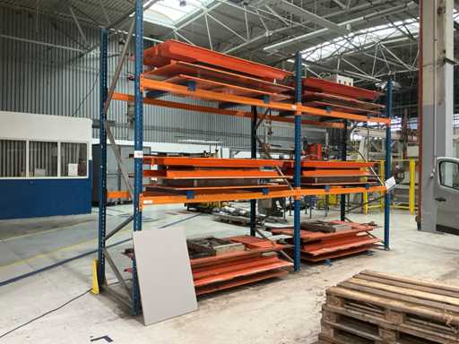 2009 STOW/NEDCON Scaffalature portapallet (2x)
