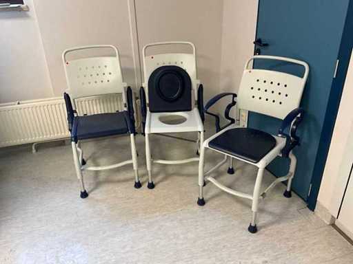 Fauteuil de toilette (3x)