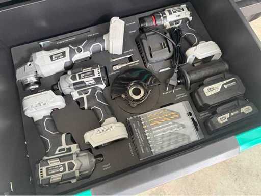 Ensemble Stahlgruppe 4 outils sans fil