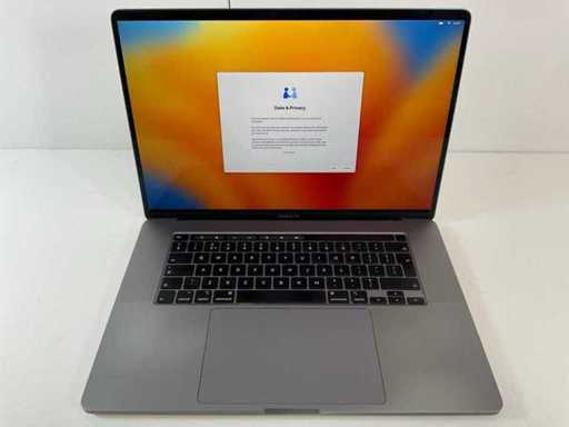 Apple MacBook Pro 16", Core(TM) i7 genera?ia a 9-a, 16 GB RAM, SSD de 512 GB, laptop AMD Radeon Pro 5300M 4 GB