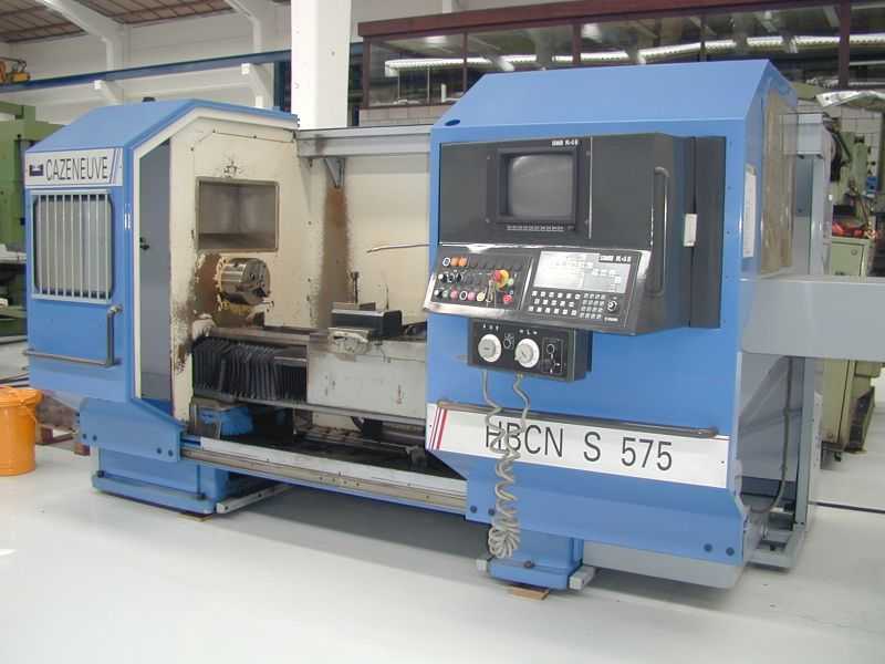 CAZENEUVE – 1995 – HBCN S575 – Teach-in lathe