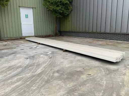 Hardhout Kozijn Profiel 590x7x11 cm (12x)