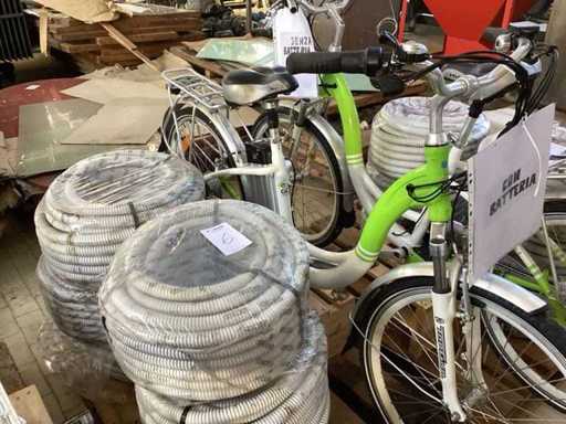 Bici elettrica e canaline