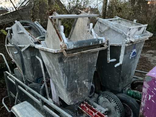 Compresseur à pistons PELICANS et unité de pulvérisation de paquet