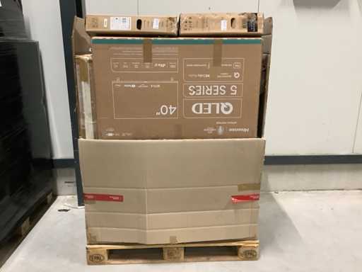 Pallet Televisions Merci di restituzione - articoli