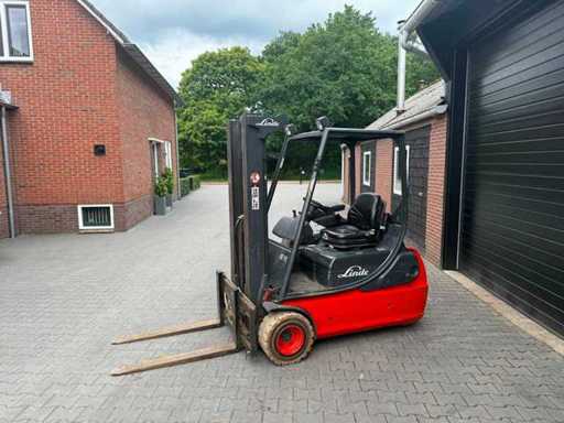 Linde - 2006 - E18C-02 - 4.5M Triplex, Free-Lift - Forklift