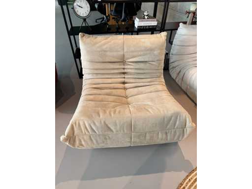 Design taupe de fauteuil