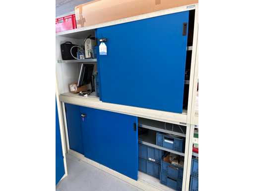 GARANT workshop cabinet with contents