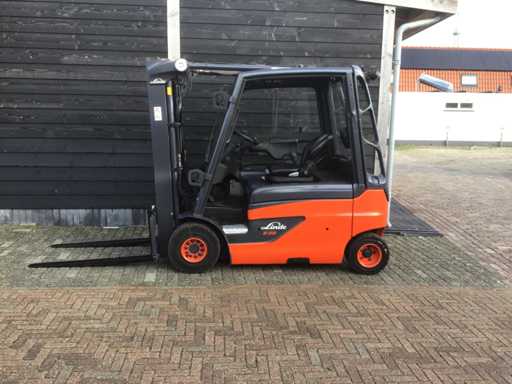 2016 Linde E25L-01 Forklift Truck