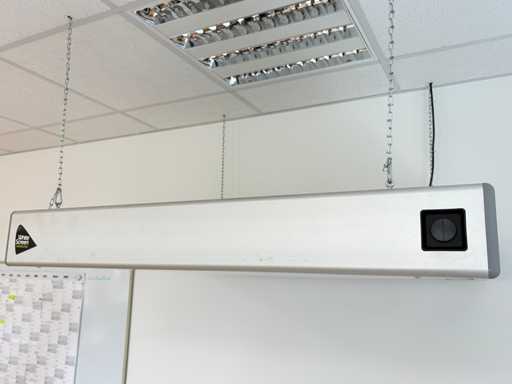 WHITESCREEN STANDARD LIGHT 71007 with suspension – for color proof & graphics area