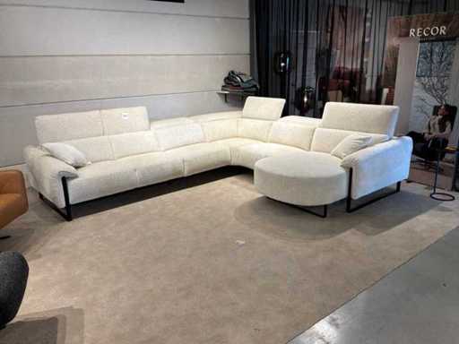 Trevi Paros Ecru Corner Sofa 5-seater