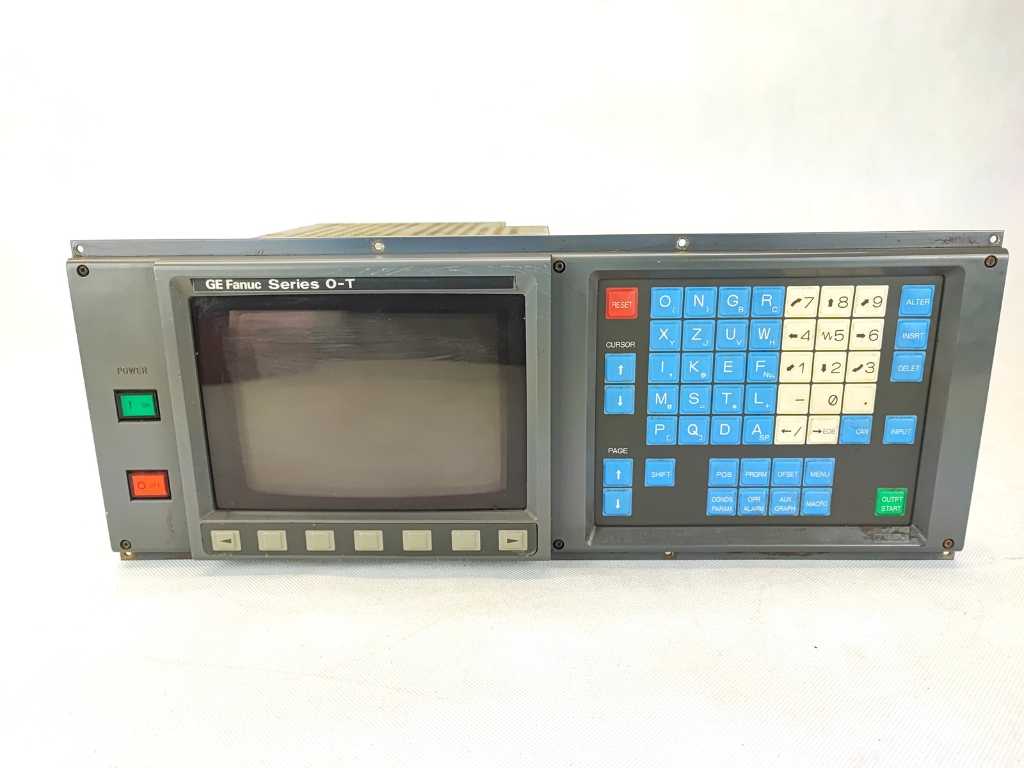 Fanuc - A61L-0001-009F - Unitate de control cu monitor CRT - Piese de schimb