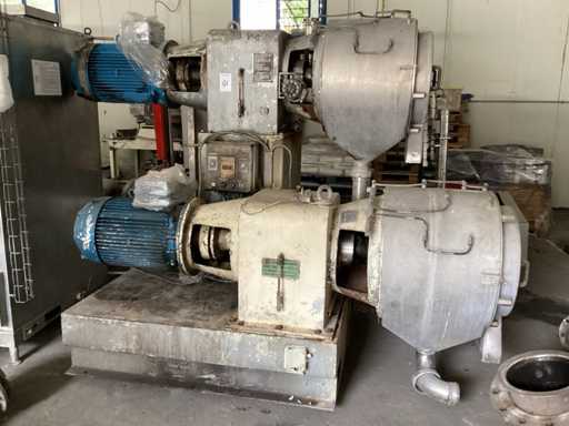 PELLACINI Doppelkörper-Durchlaufmaschine aus Edelstahl