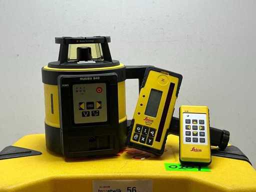 Leica Rugby 840 Laser rotatif 2016 auto-ajustable horizontalement/vertical