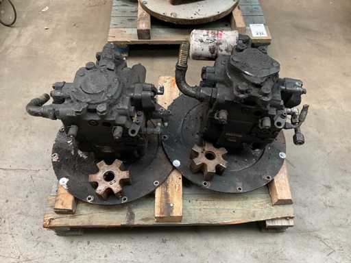Sauer Danfoss 90R075 Hydrauliek pomp (2x)