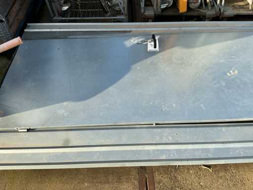 Site door with casing