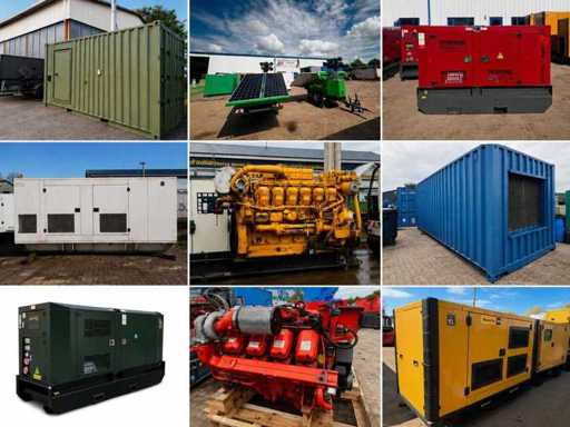 Machines, vehicles, tools & operating equipment