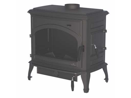 Bronpi - Etna - Gietijzer - Zijlade - Houtkachel