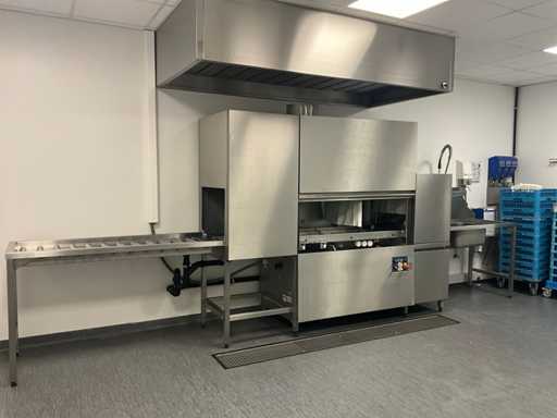 2009 Hobart CS-E-A-D RVS Doorvoerwasstraat