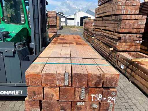 Massaranduba Balken Fijnbezaagd 4000x150x150mm (12x)
