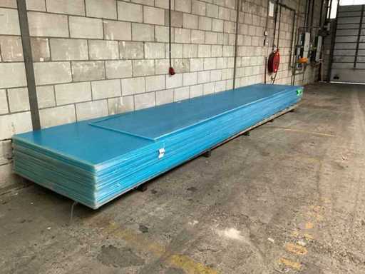 Polycarbonate channel sheet (22x)